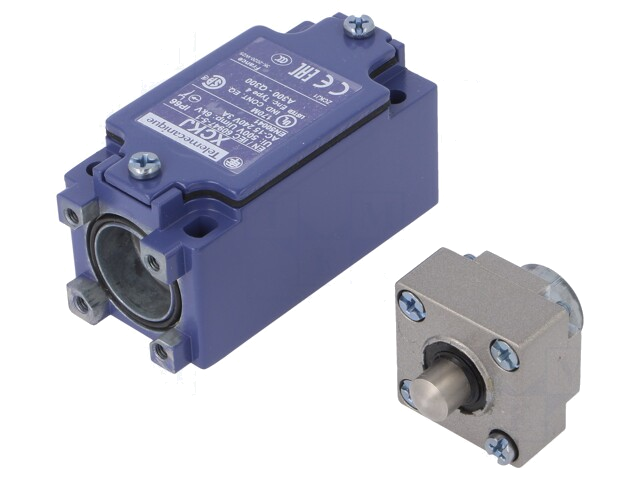 Eindschakelaar; pin Ø10mm; NO + NC; 10A; max.250VAC; max.250VDC Eindschakelaar; pin Ø10mm; NO + NC; 10A; max.250VAC; max.250VDC
